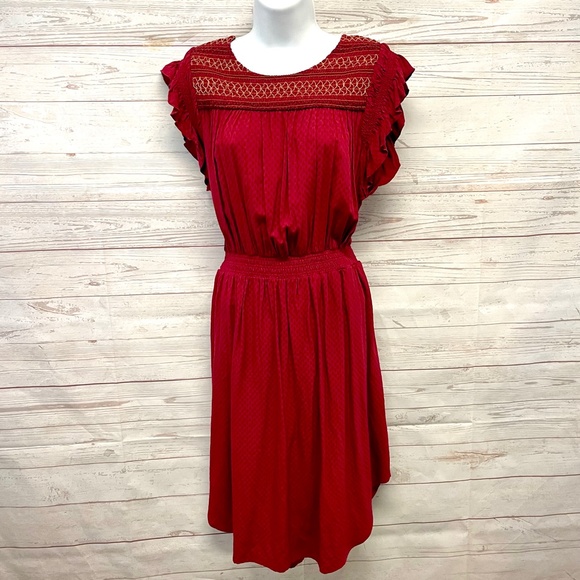 Anthropologie Dolan Tansy Smocked Dress - Picture 3 of 13